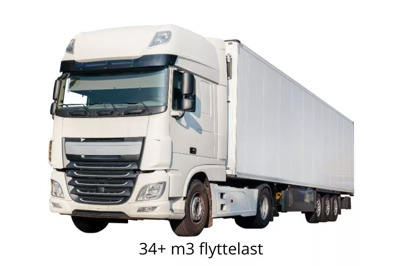 Flyttebil 34m3 Flyttebil 34m3
